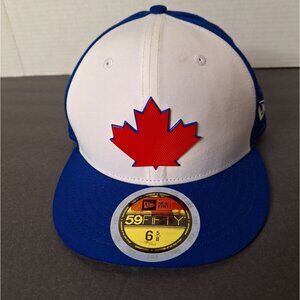 2017 Toronto Blue Jays  New Era 5950 Fitted Hat Cap Size 6 5/8